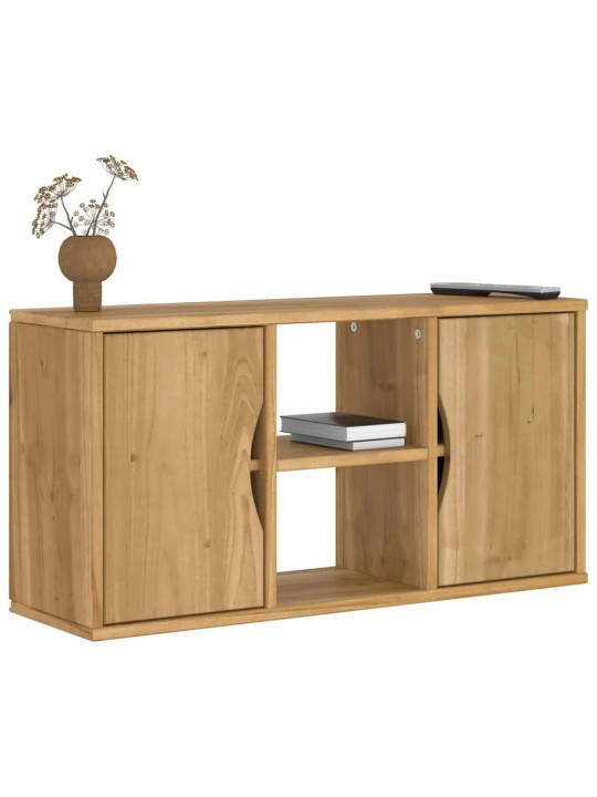 Tv skříňka "odda" 79x24x40 cm borovicový masiv