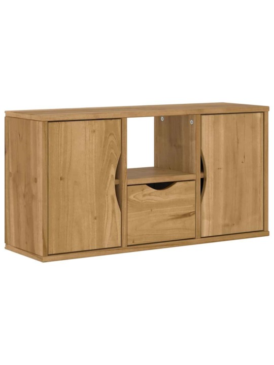 Tv skříňka se zásuvkou "odda" 79x24x40 cm borovicový masiv