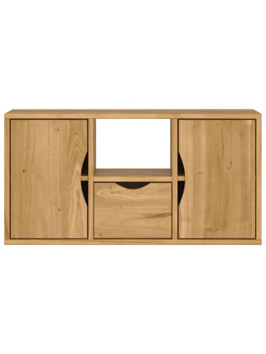 Tv skříňka se zásuvkou "odda" 79x24x40 cm borovicový masiv