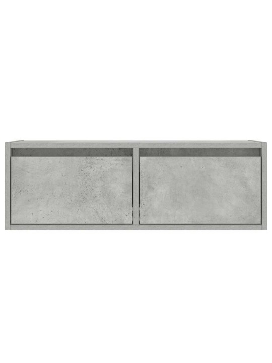 Tv skříňka s led osvětlením betonově šedá 75x35,5x25 cm