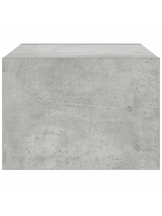 Tv skříňka s led osvětlením betonově šedá 75x35,5x25 cm