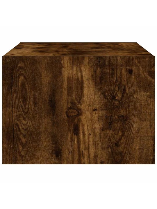 Tv skříňka s led osvětlením kouřový dub 75x35,5x25 cm
