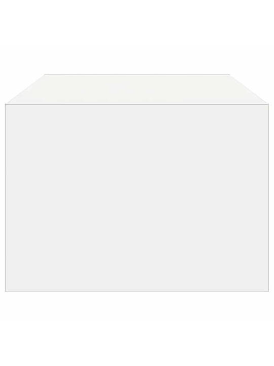 Tv skříňka s led osvětlením bílá 100x35,5x25 cm