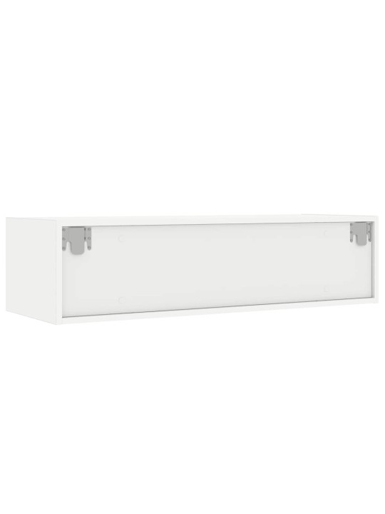 Tv skříňka s led osvětlením bílá 100x35,5x25 cm