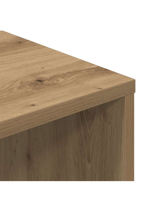 Knihovna dub artisan 34x31x112 cm kompozitní dřevo