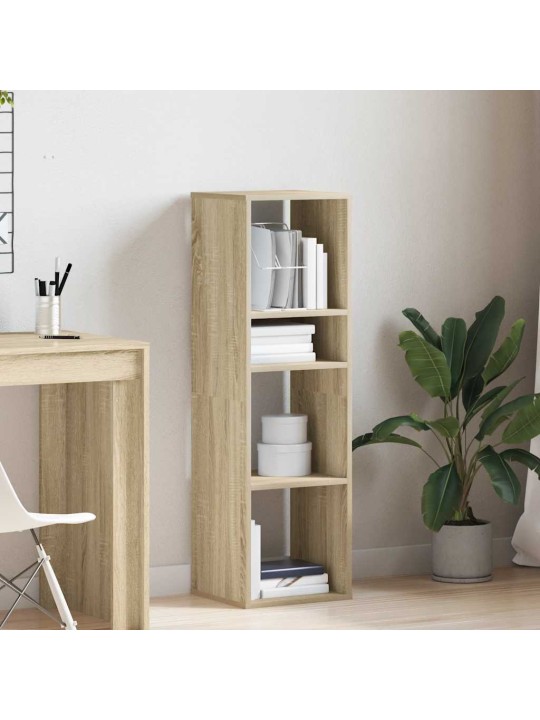 Knihovna dub sonoma 34x31x112 cm kompozitní dřevo