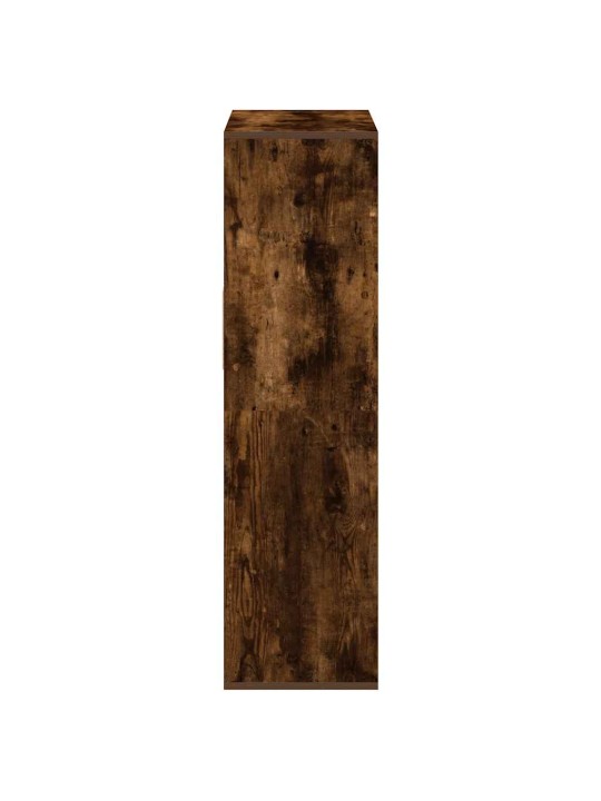 Knihovna kouřový dub 66x31x112 cm kompozitní dřevo