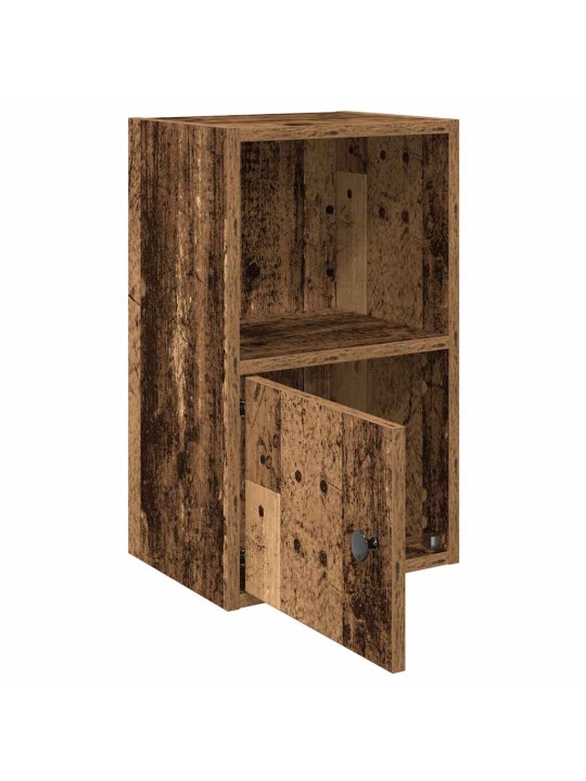 Knihovna old wood 31x24x52 cm kompozitní dřevo