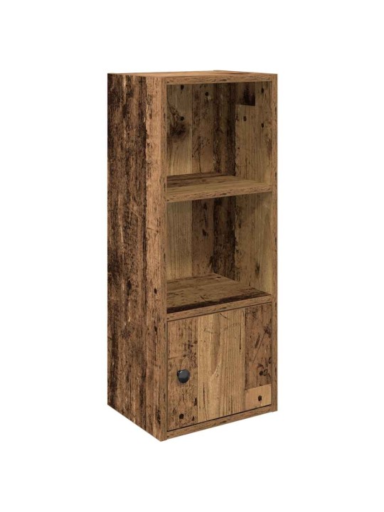 Knihovna old wood 31x24x77 cm kompozitní dřevo