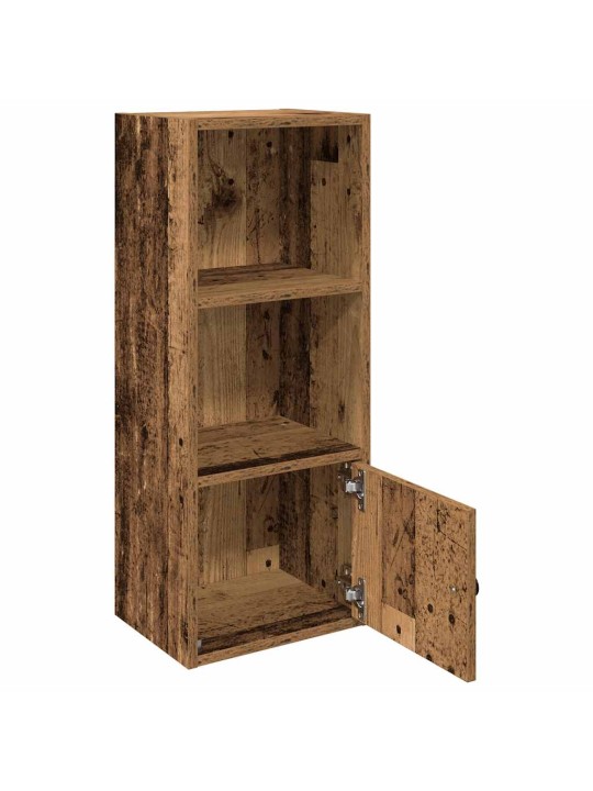 Knihovna old wood 31x24x77 cm kompozitní dřevo