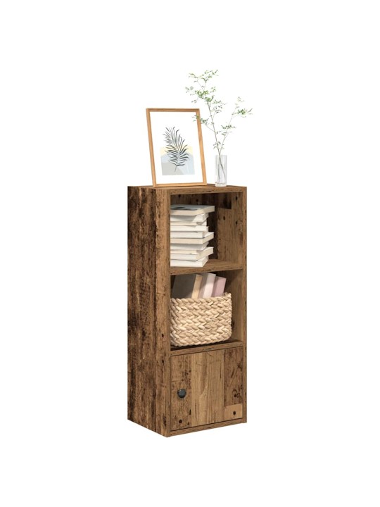 Knihovna old wood 31x24x77 cm kompozitní dřevo