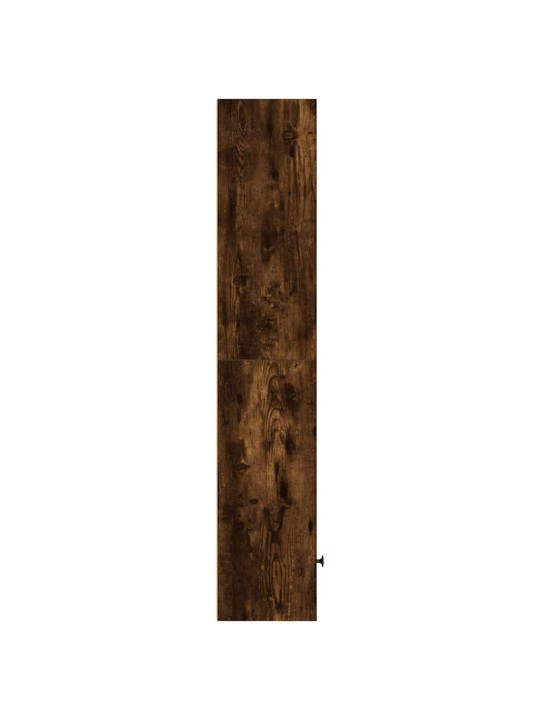 Knihovna kouřový dub 31x24x127 cm kompozitní dřevo