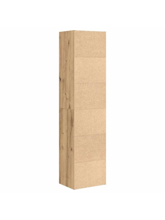 Knihovna dub artisan 31x24x127 cm kompozitní dřevo