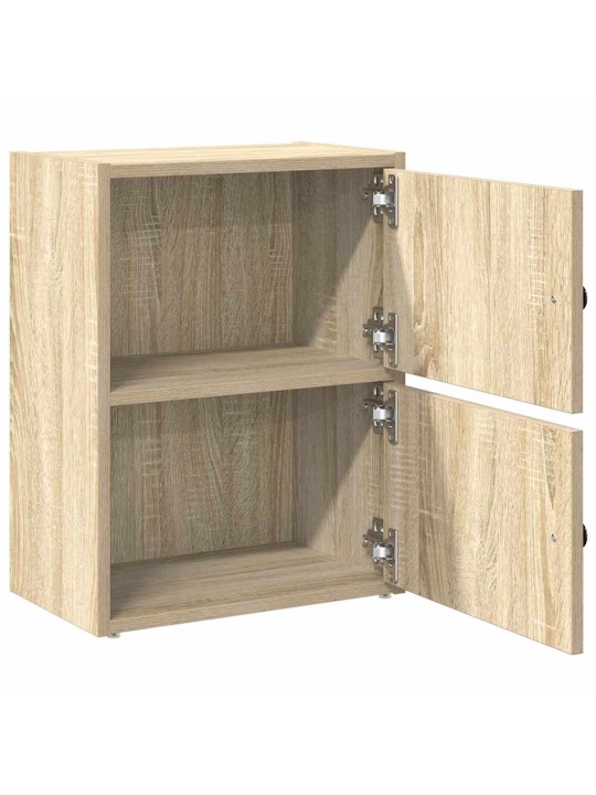 Knihovna dub sonoma 40x24x52 cm kompozitní dřevo