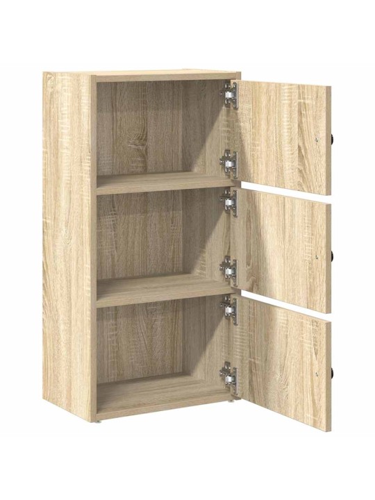 Knihovna dub sonoma 40x24x77 cm kompozitní dřevo