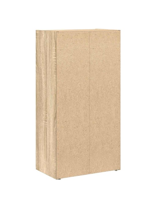 Knihovna dub sonoma 40x24x77 cm kompozitní dřevo