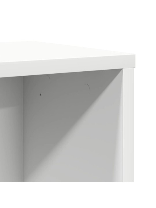 Knihovna bílá 60x24x76,5 cm kompozitní dřevo