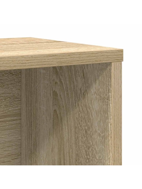 Knihovna dub sonoma 60x24x76,5 cm kompozitní dřevo