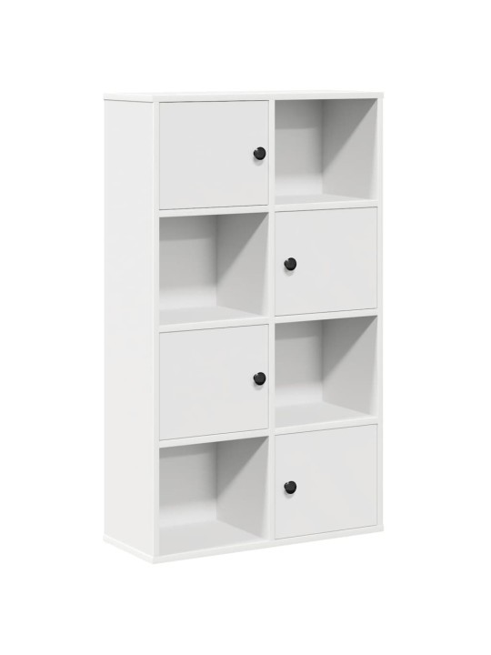 Knihovna bílá 60x24x101,5 cm kompozitní dřevo