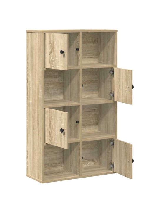 Knihovna dub sonoma 60x24x101,5 cm kompozitní dřevo