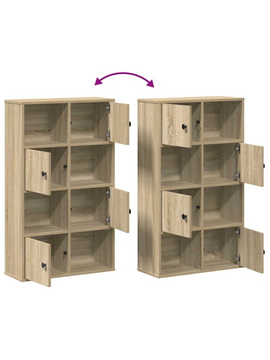 Knihovna dub sonoma 60x24x101,5 cm kompozitní dřevo