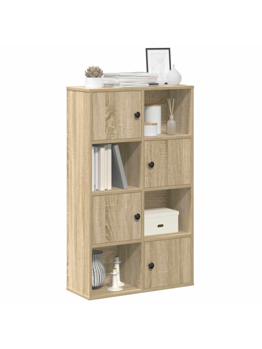 Knihovna dub sonoma 60x24x101,5 cm kompozitní dřevo
