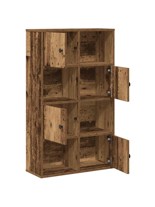 Knihovna staré dřevo 60x24x101,5 cm kompozitní dřevo