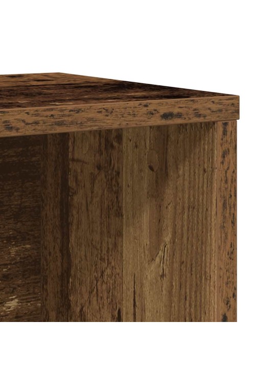 Knihovna staré dřevo 60x24x101,5 cm kompozitní dřevo