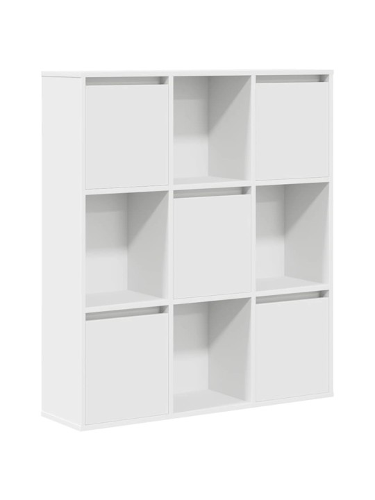 Knihovna bílá 89x24x101,5 cm kompozitní dřevo
