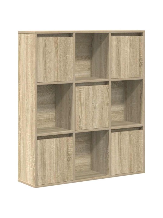 Knihovna dub sonoma 89x24x101,5 cm kompozitní dřevo