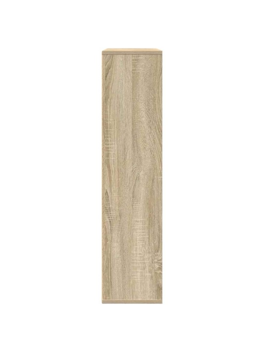 Knihovna dub sonoma 89x24x101,5 cm kompozitní dřevo