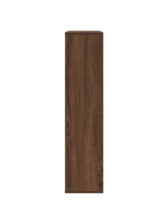 Knihovna hnědý dub 89x24x101,5 cm kompozitní dřevo