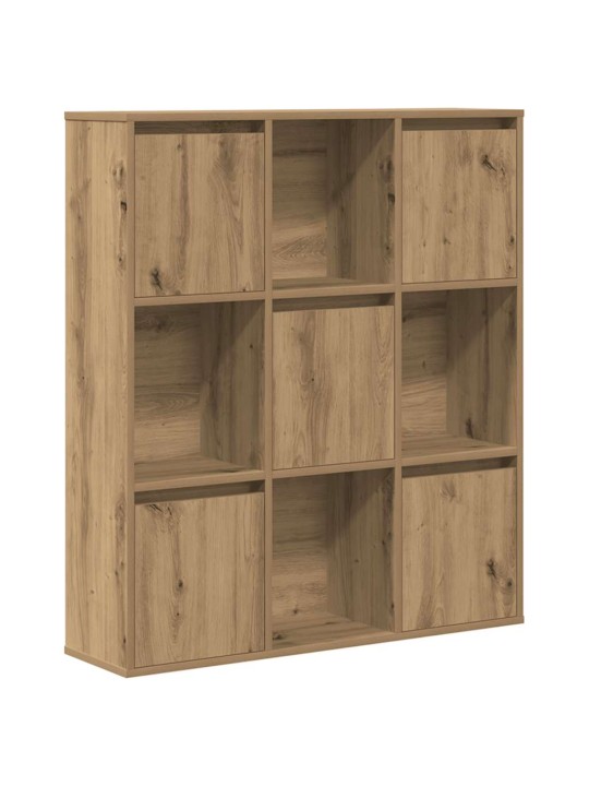 Knihovna dub artisan 89x24x101,5 cm kompozitní dřevo