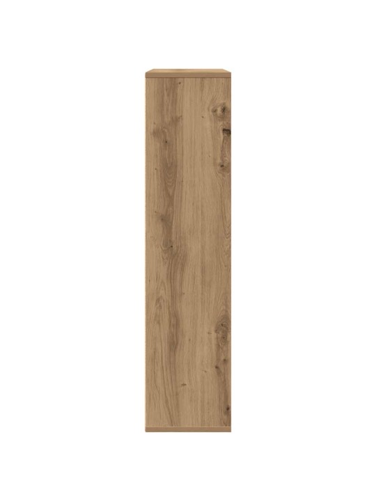 Knihovna dub artisan 89x24x101,5 cm kompozitní dřevo
