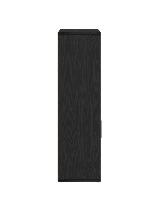 Knihovna černý dub 60x24x85 cm kompozitní dřevo