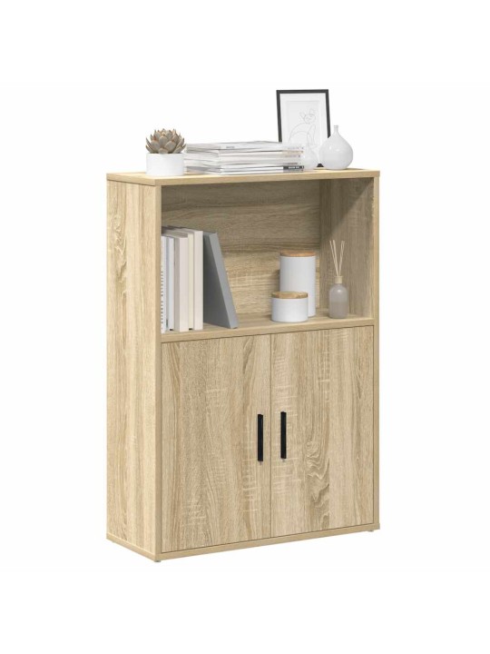 Knihovna dub sonoma 60x24x85 cm kompozitní dřevo
