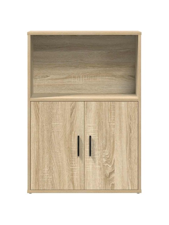 Knihovna dub sonoma 60x24x85 cm kompozitní dřevo