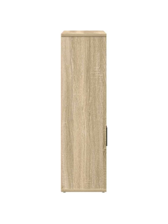 Knihovna dub sonoma 60x24x85 cm kompozitní dřevo