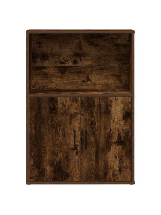 Knihovna kouřový dub 60x24x85 cm kompozitní dřevo