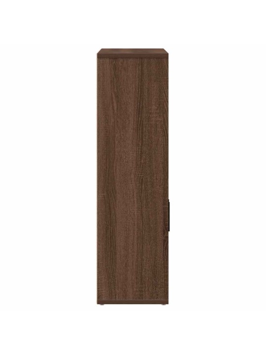 Knihovna hnědý dub 60x24x85 cm kompozitní dřevo