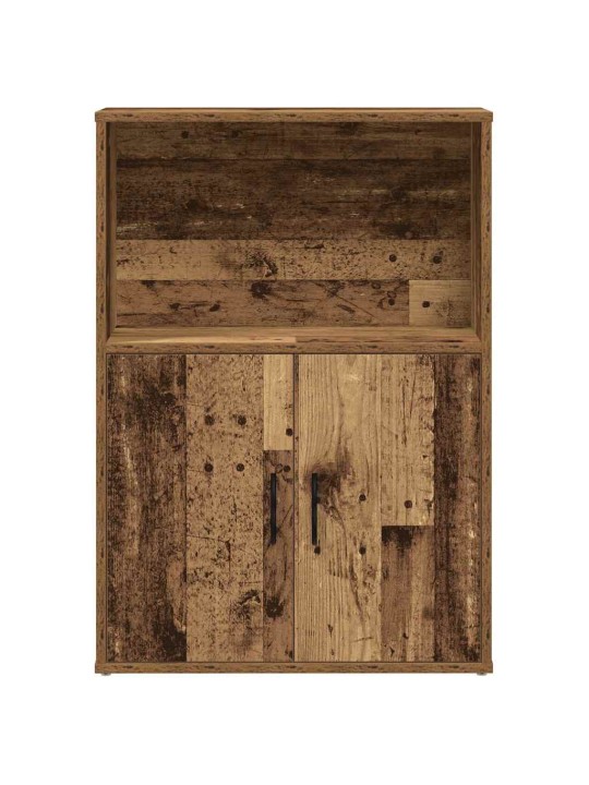 Knihovna staré dřevo 60x24x85 cm kompozitní dřevo