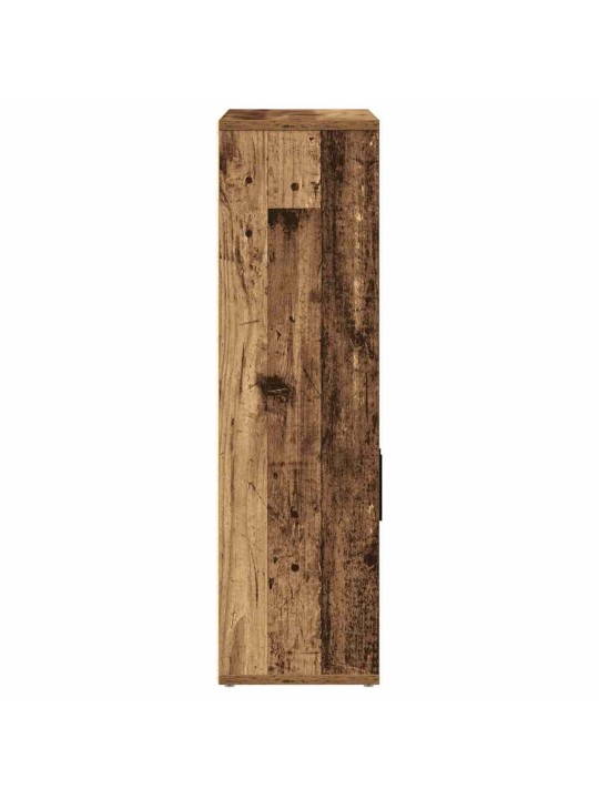 Knihovna staré dřevo 60x24x85 cm kompozitní dřevo