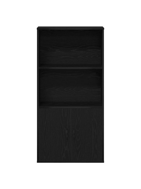 Knihovna černý dub 60x24x120 cm kompozitní dřevo