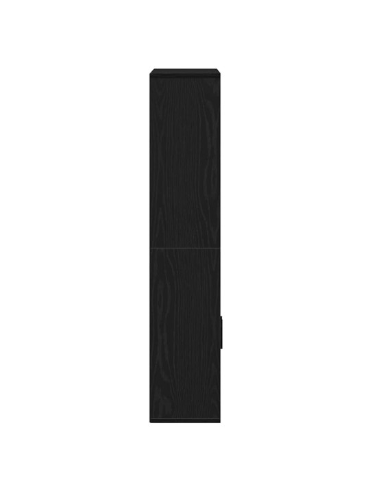 Knihovna černý dub 60x24x120 cm kompozitní dřevo