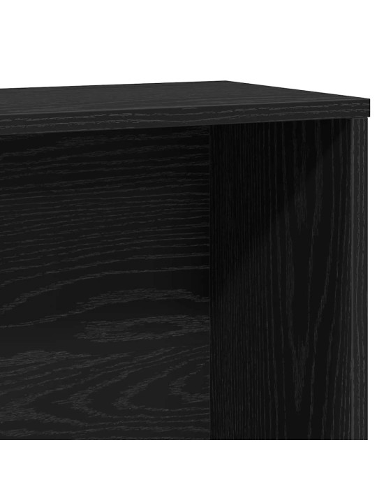Knihovna černý dub 60x24x120 cm kompozitní dřevo