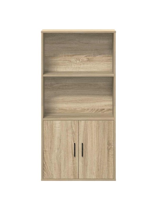 Knihovna dub sonoma 60x24x120 kompozitní dřevo