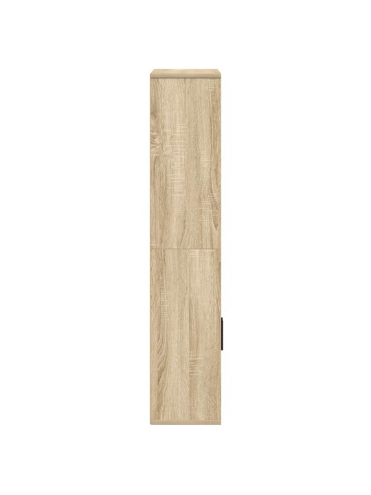 Knihovna dub sonoma 60x24x120 kompozitní dřevo