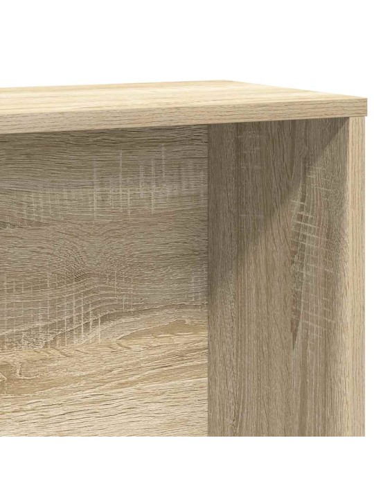 Knihovna dub sonoma 60x24x120 kompozitní dřevo