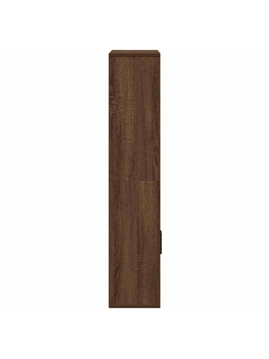Knihovna hnědý dub 60x24x120 cm kompozitní dřevo