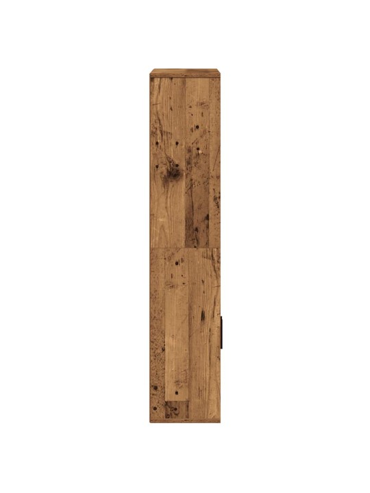 Knihovna old wood 60x24x120 cm kompozitní dřevo
